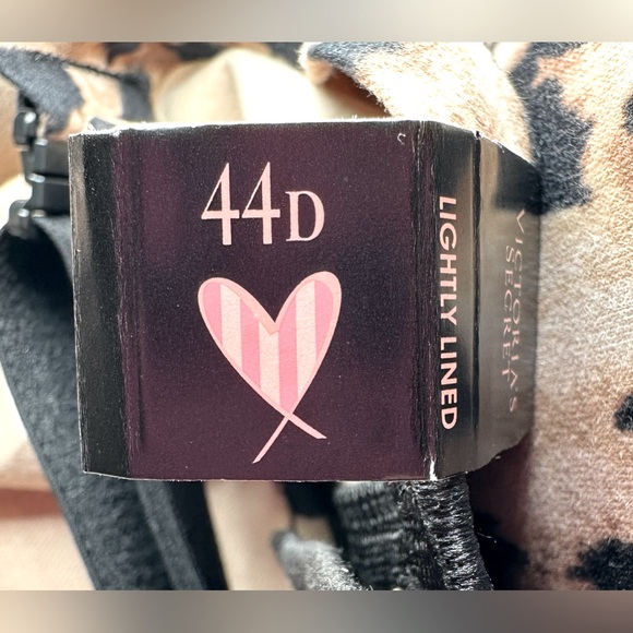 Victoria’s Secret “Freedom Cloud” cheetah print bra plus size soft modern 44D - Picture 6 of 8